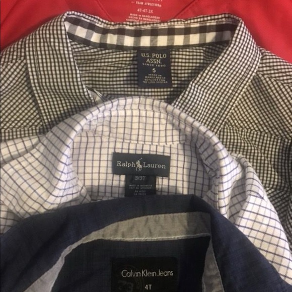 Polo Ralph Lauren Other - Boys dress shirt Bundle 💙 Polo 👕Calvin Klein 👦